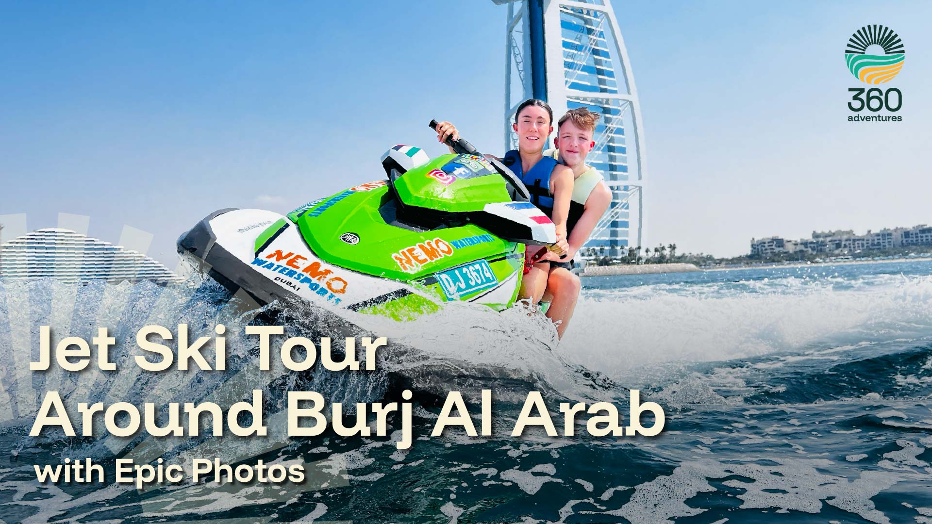Jet Ski Tour Around Burj Al Arab with Epic Photos
