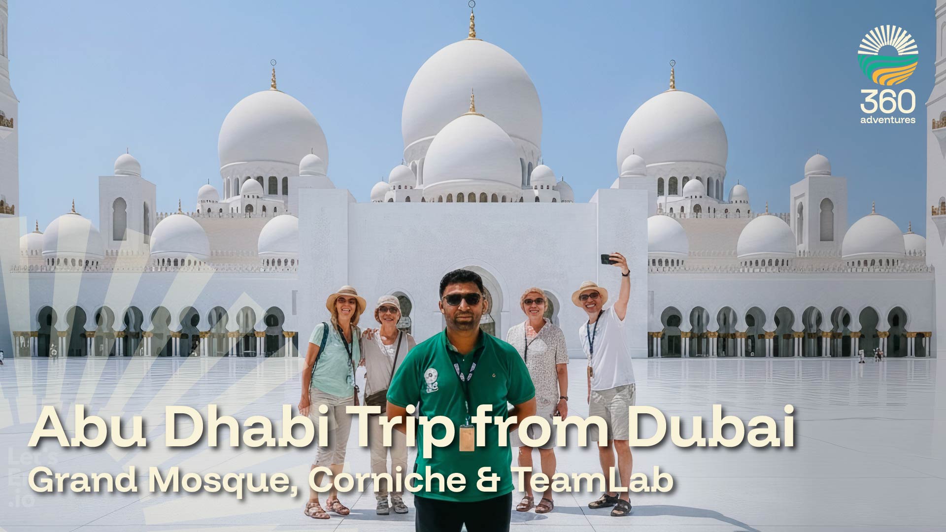 Abu Dhabi Trip From Dubai: Grand Mosque, Corniche & TeamLab