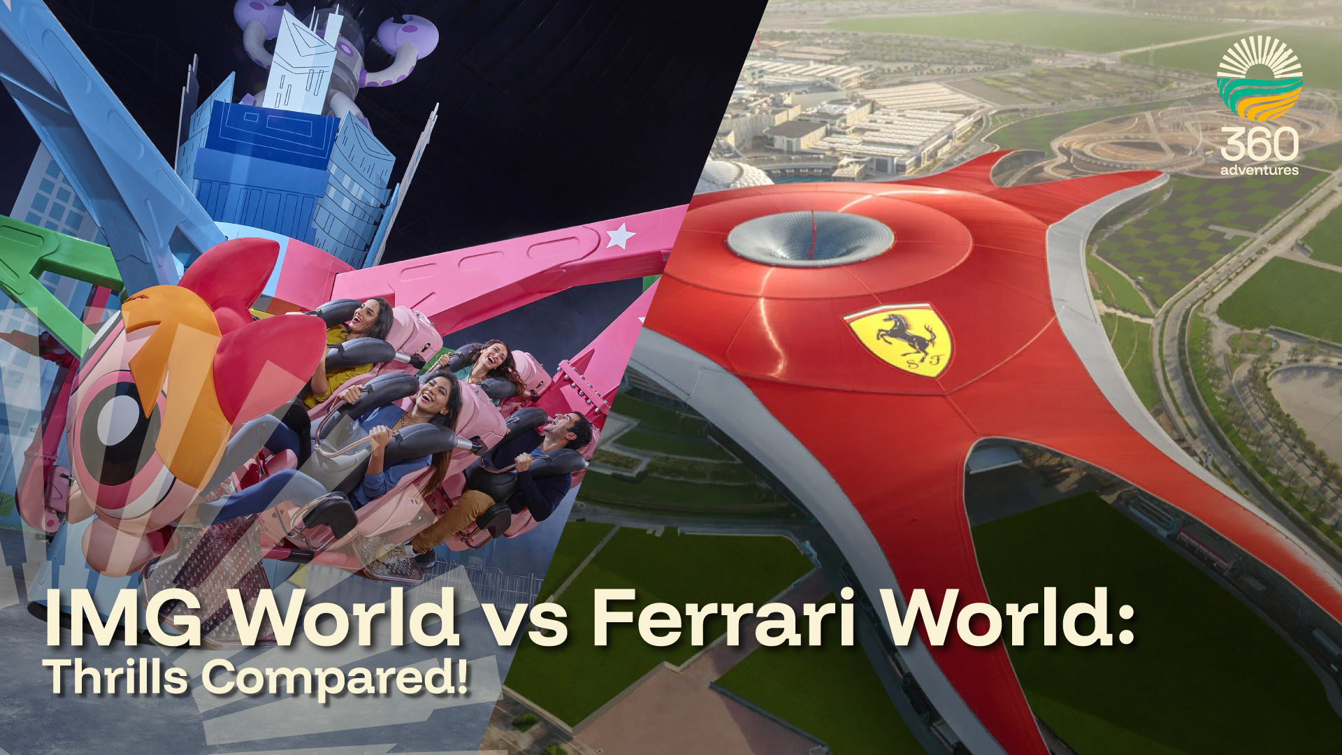 IMG World vs Ferrari World: Thrills Compared!