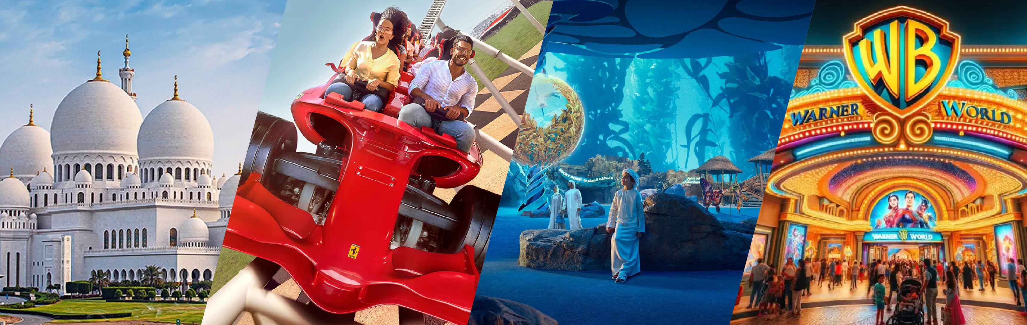 Ferrari World & Sheikh Zayed Mosque Tour