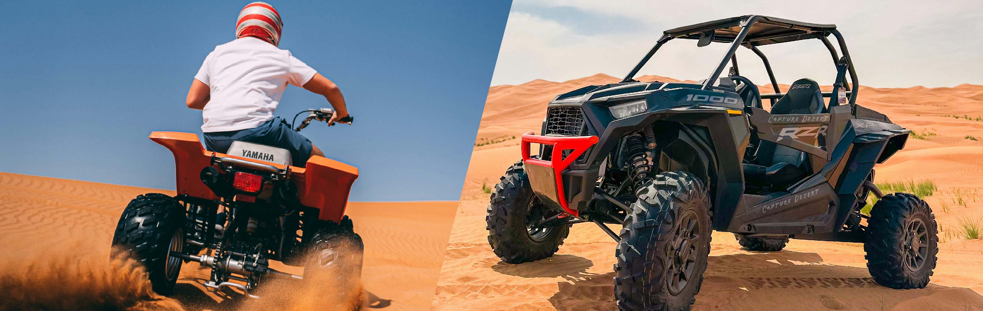 Quad Bike and Dune Buggy Experience (Self-Drive) with optional Transfer from the meet up location